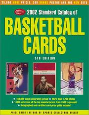 Cover of: 2002 Standard Catalog of Basketball Cards (Standard Catalog of Basketball Cards, 2002)
