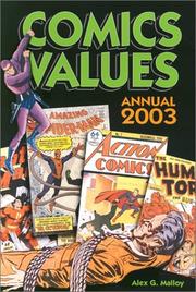 Cover of: Comics Values Annual 2003: The Comic Book Price Guide (Comics Values Annual)
