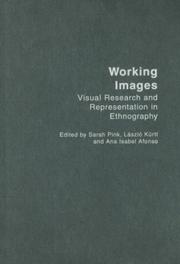 Cover of: Working Images by Sarah Pink