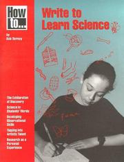 Cover of: How to Write to Learn Science