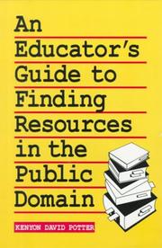 Cover of: An Educator's Guide to Finding Resources in the Public Domain