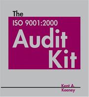 Cover of: The ISO9001: 2000 Audit Kit