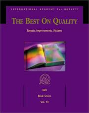 Cover of: Best on Quality