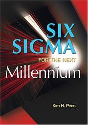 Cover of: Six Sigma for the Next Millennium: A CSSBB Guidebook