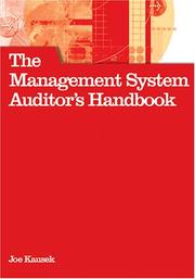 Cover of: The Management System Auditor's Handbook by Joe Kausek