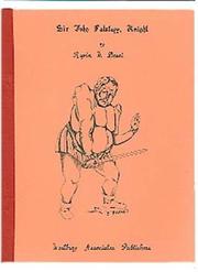 Cover of: Sir John Falstaff Knight