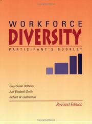 Cover of: Workforce Diversity Workshop Participant Book by Smith, Leatherman Devaney