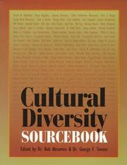 Cover of: The Cultural Diversity Sourcebook by 