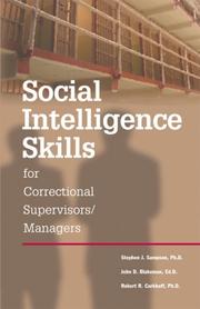 Cover of: Social Intelligence Skills for Correctional Managers