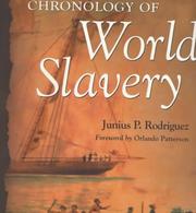 Cover of: Chronology of World Slavery