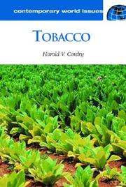 Cover of: Tobacco by Harold V. Cordry