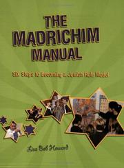 Cover of: The Madrichim Manual | Lisa Bob Howard