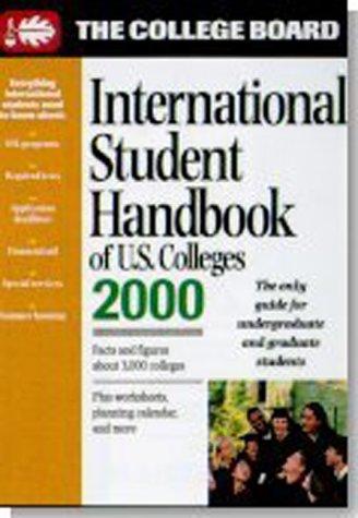 International Student Handbook 2000 (International Student Handbook of Us Colleges 2000) by 