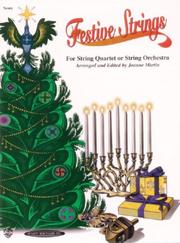 Cover of Festive Strings for String Quartet or String Orchestra