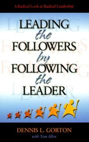 Cover of: Leading the Followers by Following the Leader