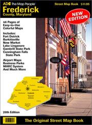 Adc's Street Atlas of Frederick County Maryland by Adc's