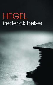 Cover of: Hegel