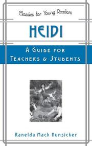 Cover of: Heidi: A Guide for Teachers and Students (Classics for Young Readers)