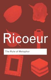 Cover of: The Rule of Metaphor by Paul Ricœur