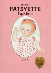Cover of: Effanbee's Patsyette Paper Dolls by John Axe