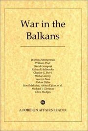 Cover of: War in the Balkans: A Foreign Affairs Reader