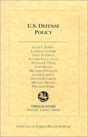U. S. Defense Policy