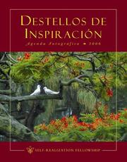 Cover of: Destellos De Inspiracion 2006: Agenda Fotografica