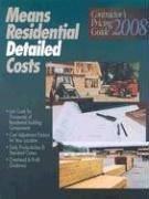 Cover of: Means Residential Detailed Costs 2008: Contractor's Pricing Guide