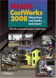 Cover of: MEANS Costworks 2008