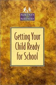 Cover of: Getting Your Child Ready for School