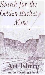 Cover of: The Search for the Gold Bucket Mine