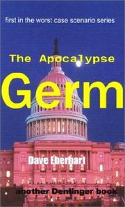 Cover of: The Apocalypse Germ