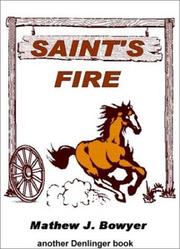 Cover of: Saint's Fire