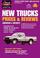 Cover of: Edmund's New Trucks 1997: Prices & Review