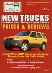 New Trucks Prices and Reviews, Spring 2001 by Edmund Publications Corporation Staff