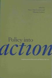 Policy into action by Mary Clare Lennon, Tom Corbett