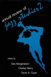 Cover of: Annual Review of Jazz Studies 2 by 