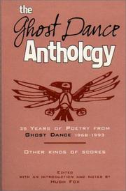 Cover of: The Ghost Dance Anthology: 25 Years of Poetry from "GHOST DANCE" 1968-1993: Other Kinds of Scores
