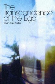 Cover of: The Transcendence of the Ego: A Sketch for a Phenomenological Description