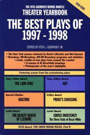 The best plays of 1997-1998 by Otis L. Guernsey