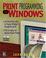 Cover of: Print Programming in Windows