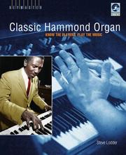 Cover of: Classic Hammond Organ by Steve Lodder