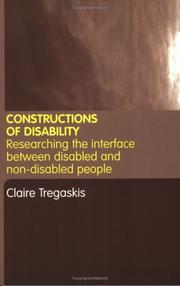 Cover of: Constructions of Disability: Researching Inclusion in Community Leisure