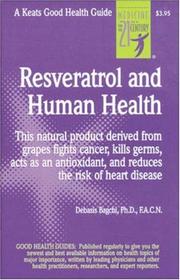 Cover of: Resveratrol and Human Health