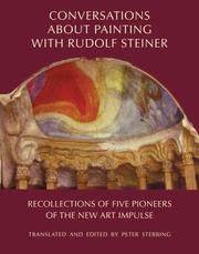 Cover of: Conversations about Painting with Rudolf Steiner | Peter Stebbing
