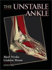 Cover of: The Unstable Ankle by Meir Nyska