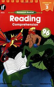 Cover of: Reading Comprehension Homework Booklet, Level 3 | Paula Bremer