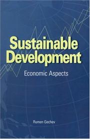 Cover of: Sustainable Development by Rumen Gechev, Rumen Gechev