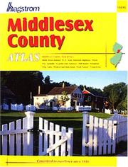 Cover of: Hagstrom Middlesex County Atlas