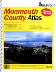 Cover of: Hagstrom Monmouth County Atlas: Easy Read Large Scale